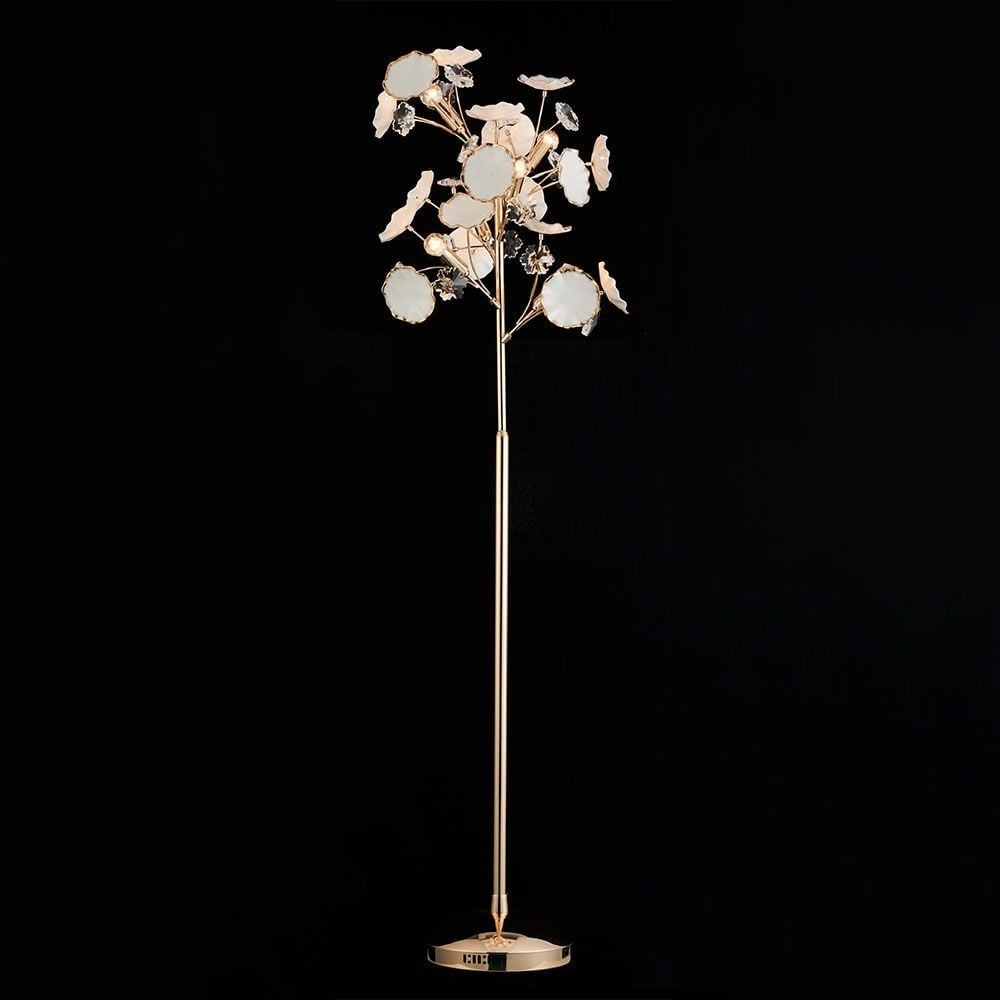 Golden Floor Lamp